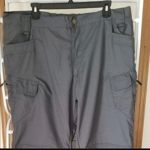 NWT Grey #TACTICAL SERIES Cargo Pants sz 40” x 32 - Picture 2 of 6